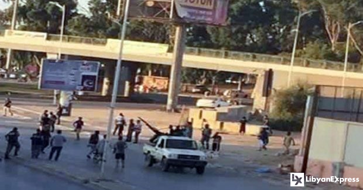 Presidential Guard forces clashed with a Tripoli brigade
