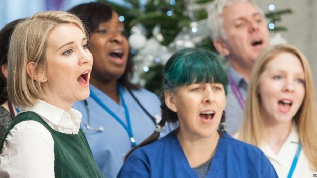 The southeast London-based choir is made up of staff who work for the state-funded National Health Service. (Courtesy: YouTube)