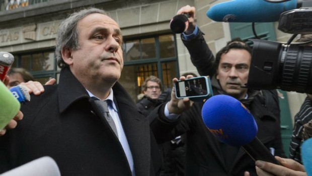 Michel Platini was suspended from all football-related activities for eight years by FIFA's ethics committee