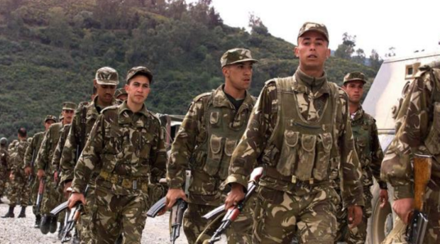 Algerian soldiers have carried out a string of raids this year (AFP)