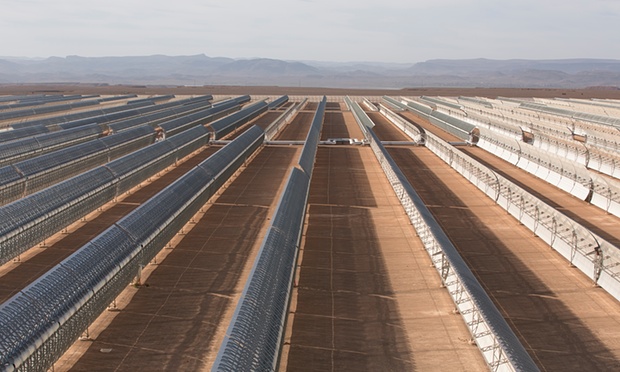 The Ouarzazate project in Morocco aims to create 2,000 megawatts of solar generation capacity by the year 2020 and provide 38% of the country’s annual electricity generation.