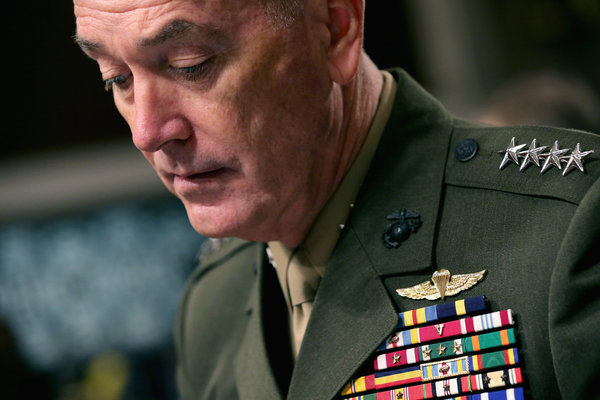 Gen. Joseph Dunford Jr. Credit Chip Somodevilla/Getty Images