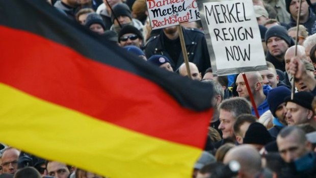 Anti-immigration movement Pegida held a rally in Cologne on Saturday