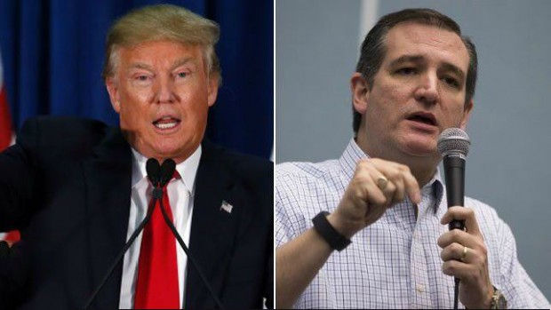 captionTed Cruz has invited Donald Trump to a one-on-one debate with him