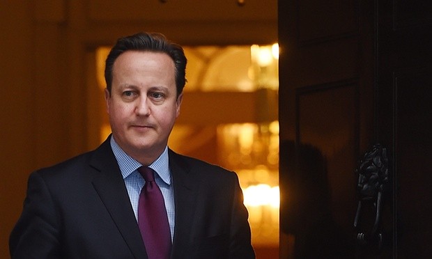 David Cameron says a vote to leave the EU won’t cost him his job. Photograph: Andy Rain/EPA