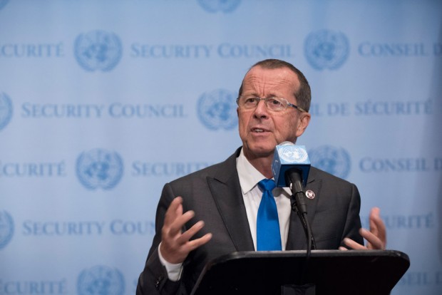 Special Representative Martin Kobler of Germany. UN Photo-Kim Haughton