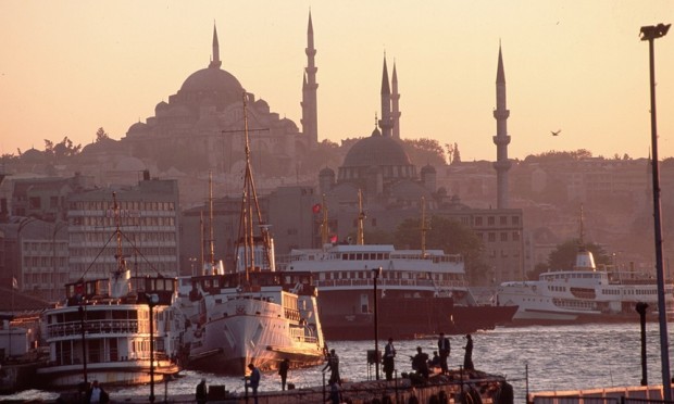 The mosques and minarets of Istanbul