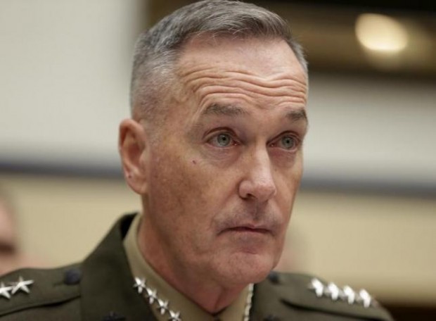 U.S. Joint Chiefs Chairman Marine Corps Gen. Joseph Dunford Jr. testifies before a House Armed Services Committee hearing on ''U.S. Strategy for Syria and Iraq and its Implications for the Region'' in Washington December 1, 2015. REUTERS/GARY CAMERON