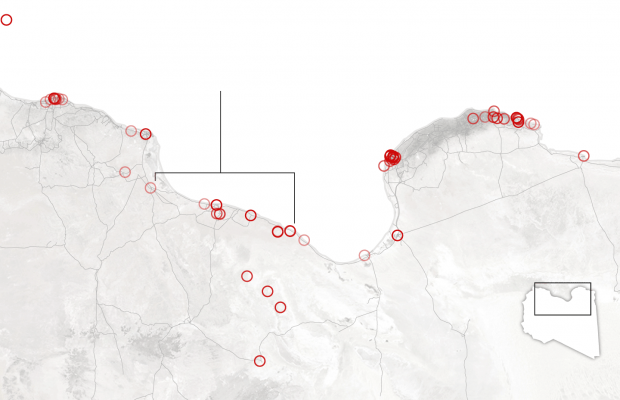 Source: Data on episodes of violence compiled by the Armed Conflict Location and Event Data Project based on news reports By The New York Times