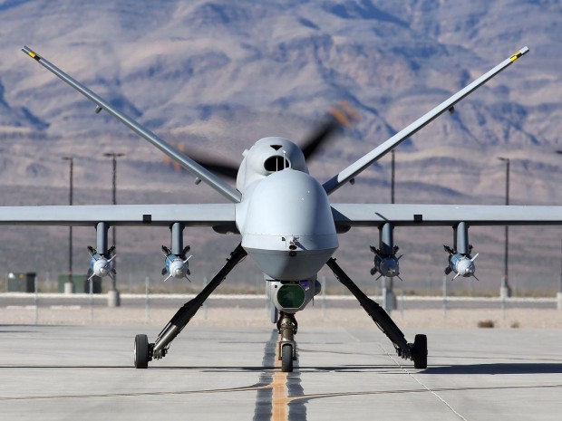 There are concerns that Reaper drones are already being used in Libya Getty