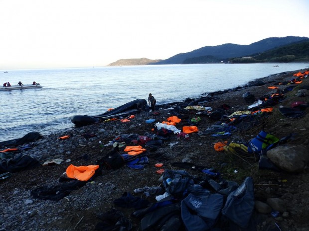  Lesbos, the Greek Island one of the boats was attempting to reach Lizzie Dearden 