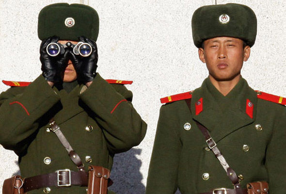 North and South Korea are separated by the most heavily armed border in the world