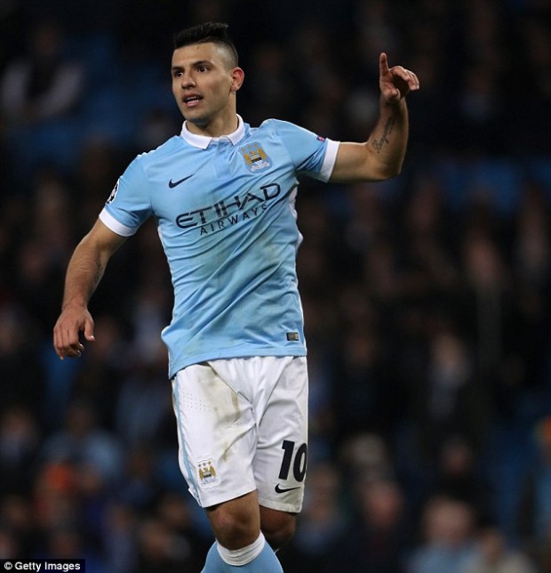 Sergio Aguero's Manchester City will play Paris Saint-Germain in the Champions League quarter-finals Read more: http://www.dailymail.co.uk/sport/football/article-3498571/Champions-League-draw-Manchester-City-face-PSG-quarter-finals-Barcelona-play-Atletico-Madrid.html#ixzz43L88MIrx Follow us: @MailOnline on Twitter | DailyMail on Facebook