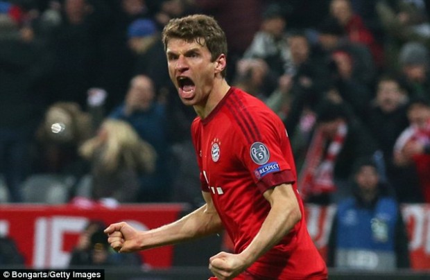 Thomas Muller was on song for Bayern Munich as they beat Juventus in a two-legged thriller in the last 16