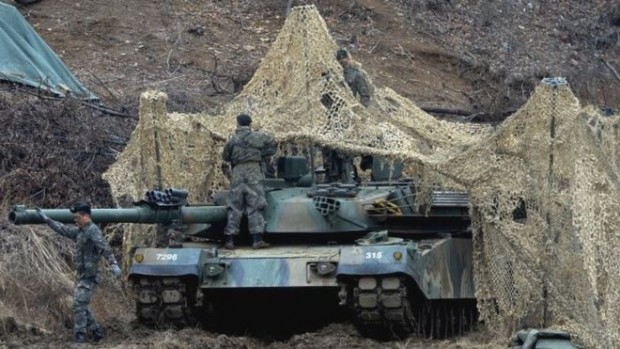  Significantly more US and South Korean troops are taking part in this year's joint exercises 