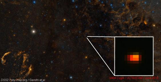 The location of the V404 Cygni black hole in distant space