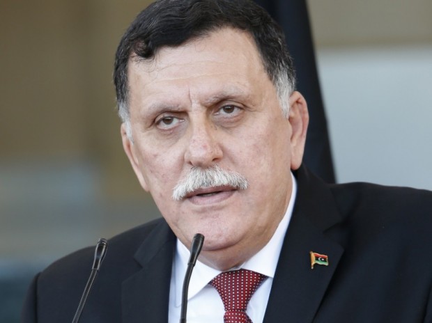 The Prime Minister of the UN-backed accord government, Fayiz Al-Serraj 