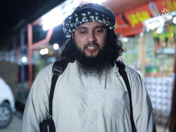 Another Belgian Isis fighter, Abu Mujahid al-Baljiki, speaks in the video