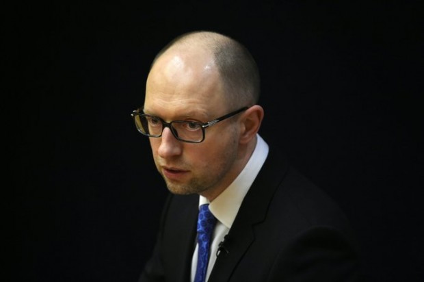 Arseniy P. Yatsenyuk last year. On Sunday, he signaled that he would attempt to smooth over cracks in Ukraine’s leadership after his resignation. Credit Tobias Schwarz/Agence France-Presse — Getty Images