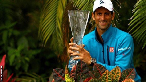 Djokovic has now achieved the Indian Wells-Miami double on four occasions