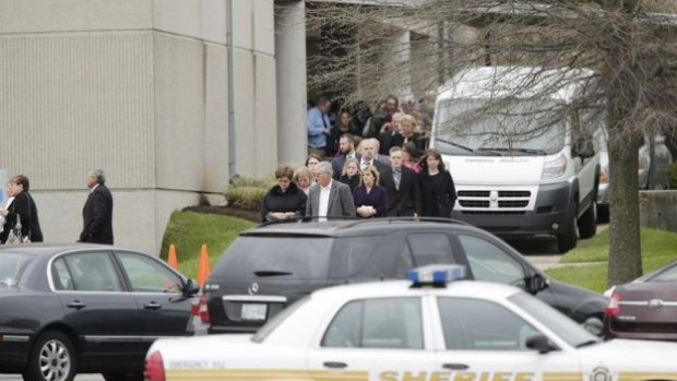 They were buried together on Friday in Kentucky