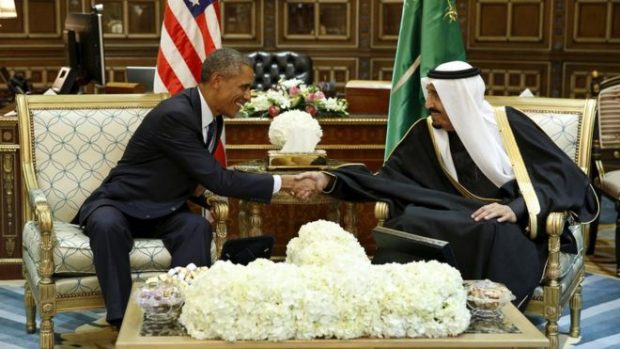 President Obama and King Salman met in January 2015