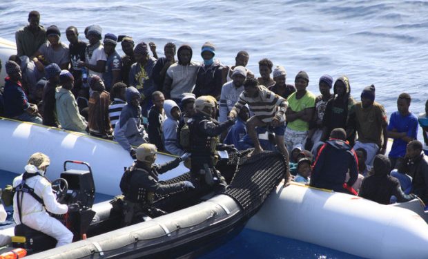 EU warships in the Mediterranean have picked up thousands of migrants trying to make the risky crossing (Photo: EEAS)