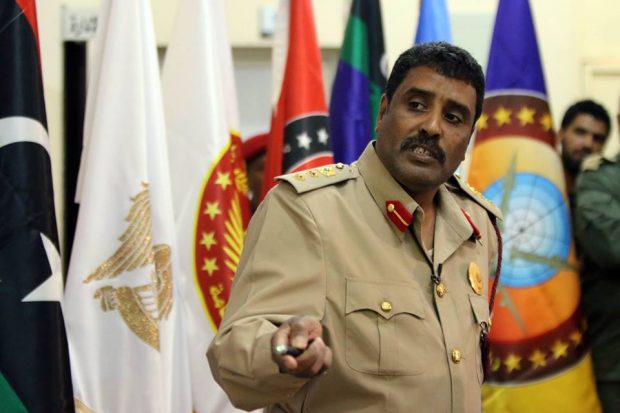 The Spokesman of the Dignity Operation forces led by Khalifa Haftar, Ahmed Al-Mismari