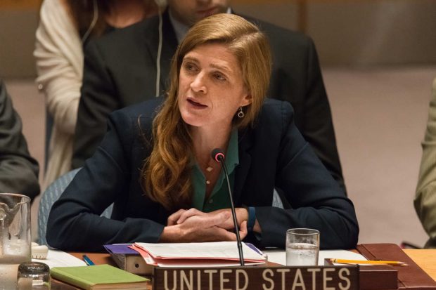 U.S. Ambassador to the United Nations Samantha Power. Photo: Pacific Press/LightRocket via Getty Images