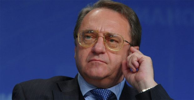 The Russian Deputy Foreign Minister, Mikhail Bogdanov