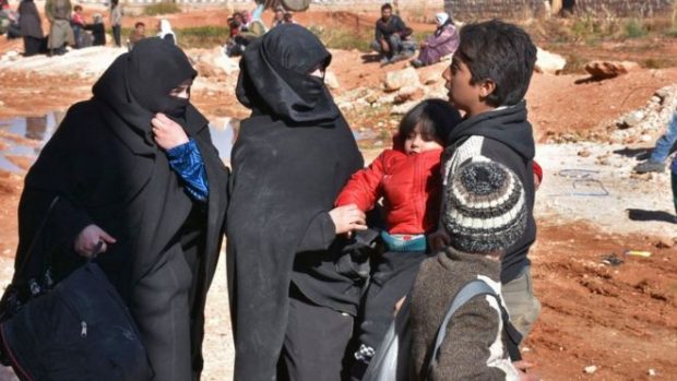 Several thousand civilians are reported to have fled eastern Aleppo in the last few hours