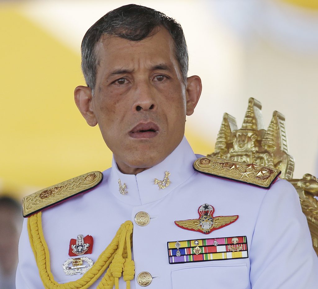 In this May 9, 2016, photo,Thailand’s Crown Prince Vajiralongkorn is seated at the royal plowing ceremony in Bangkok. Thailand’s Royal Palace said on Thursday, Oct. 13, 2016, that Thailand’s King Bhumibol Adulyadej, the world’s longest reigning monarch, has died at age 88. Pic: AP