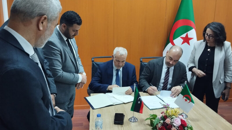 Libya and Algeria sign deal to resume direct flights